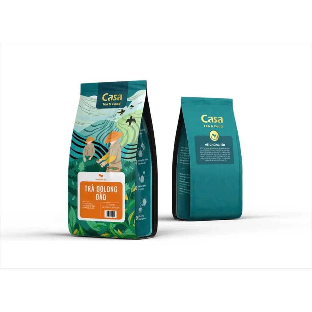 Trà Oolong Đào Casa