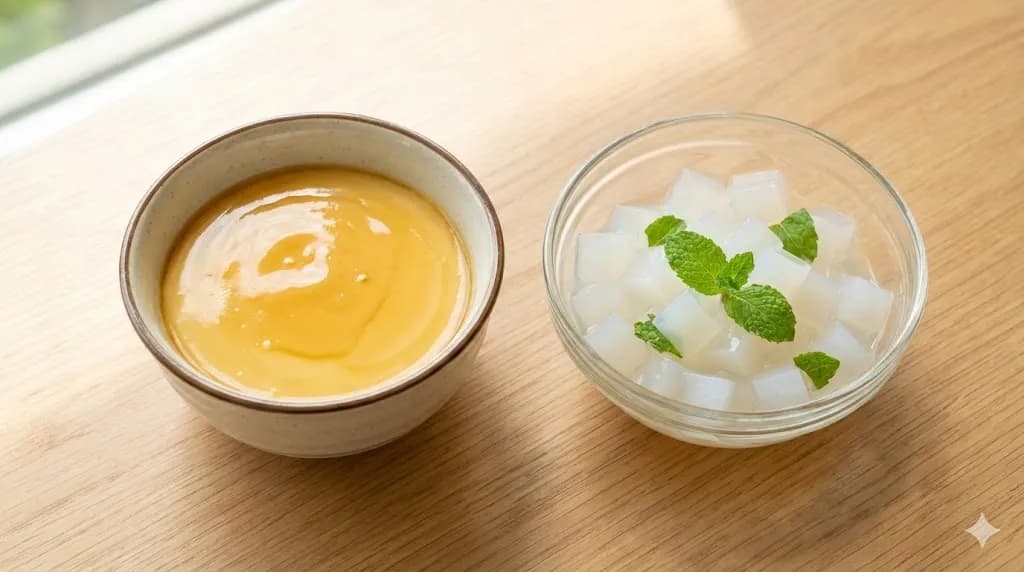 Tối Ưu Lợi Nhuận 40% Nhờ Sử Dụng Pudding Trứng và Thạch Dừa Nguyên Vị Làm Topping Chủ Lực